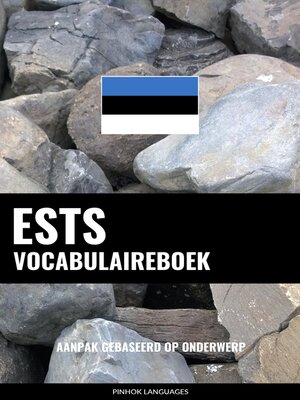 cover image of Ests vocabulaireboek